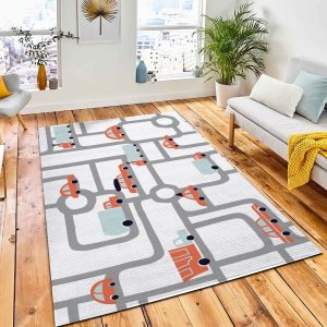 Map Creator Set Kids Seamless Area Carpet Rug Nursery Rug Home Decor