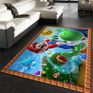 Mario Gaming Area Rugs Living Room Carpet Fn031225 Local Brands Floor Decor The Us Decor