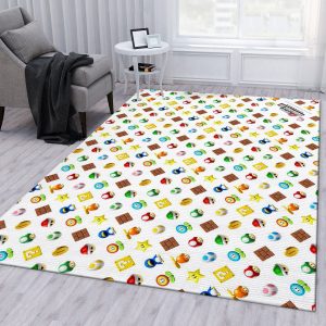 Mario Ver8 Area Rug For Christmas Bedroom Rug Christmas Gift Decor Area Rug For Living Room Bedroom Rug Home Decor