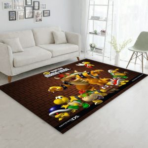 Mario Ver9 Area Rug For Christmas Living Room Rug Family Gift Decor Area Rug For Living Room Bedroom Rug Home Decor