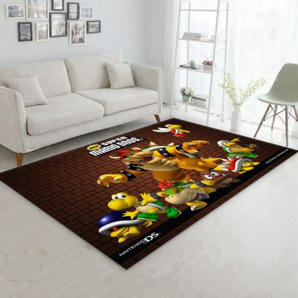 Mario Ver9 Area Rug For Christmas Living Room Rug Family Gift Decor Area Rug For Living Room Bedroom Rug Home Decor