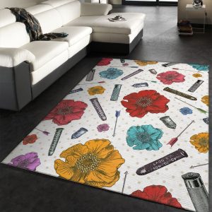 Men And Women Area Rug Carpet Bedroom Christmas Gift Us Decor