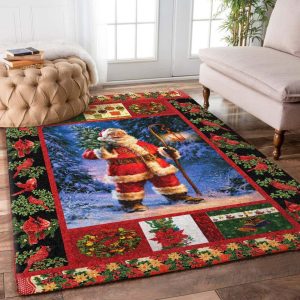 Merry Christmas Tl1810149M Rug Carpet Area Rug For Living Room Bedroom Rug Home Decor