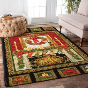 Merry Christmas Tl1810151M Rug Carpet Area Rug For Living Room Bedroom Rug Home Decor