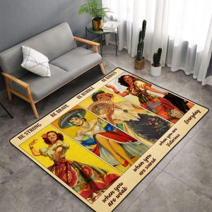 Mexican Folk Dancing Be Badass Dak210 Area Rug For Living Room Bedroom Rug Home Decor