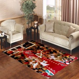 Michael Jordan Dunk Vintage Look Living Room Carpet Rugs Area Rug For Living Room Bedroom Rug Home Decor