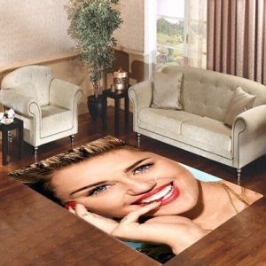 Miley Cyrus Beauty Living Room Carpet Rugs Area Rug For Living Room Bedroom Rug Home Decor