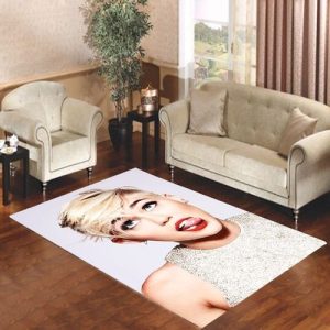 Miley Cyrus Lips Signature Living Room Carpet Rugs Area Rug For Living Room Bedroom Rug Home Decor