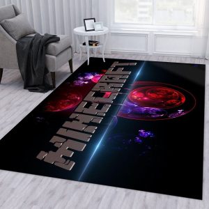 Minecraft Area Rug Bedroom Rug Floor Decor Home Decor Area Rug For Living Room Bedroom Rug Home Decor