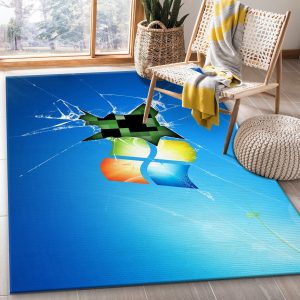 Minecraft Ft Window Gaming Area Rug Bedroom Rug Christmas Gift Decor Area Rug For Living Room Bedroom Rug Home Decor
