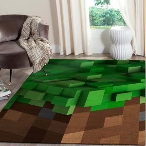 Minecraft Game Lovers Area Rug Wd29699 Rug Carpet Area Rug For Living Room Bedroom Rug Home Decor