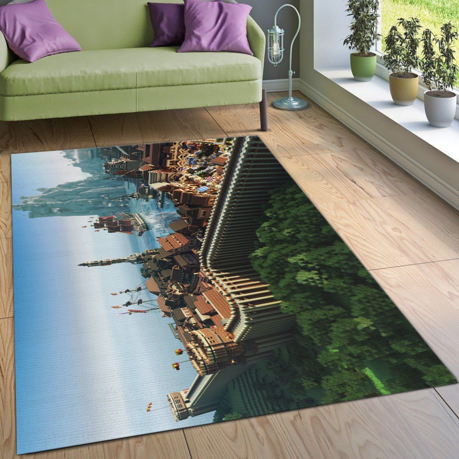 Minecraft Ver2 Area Rug For Christmas Living Room Rug Christmas Gift Decor Area Rug For Living Room Bedroom Rug Home Decor Minecraft Ver2 Area Rug For Christmas Living Room Rug Christmas Gift Decor Area Rug For Living Room Bedroom Rug Home Decor