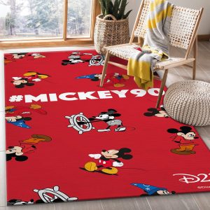 Minnie Mouse Ver1 Movie Area Rug Living Room Rug Family Gift Decor Area Rug For Living Room Bedroom Rug Home Decor