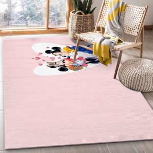 Minnie Mouse Ver14 Movie Area Rug Bedroom Rug Home Decor Area Rug For Living Room Bedroom Rug Home Decor