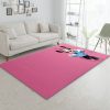 Minnie Mouse Ver15 Rug Bedroom Rug Family Gift Decor Area Rug For Living Room Bedroom Rug Home Decor
