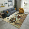 Modern Art Retro Flower Anti Skid Clp1810103Tm Rug Carpet Area Rug For Living Room Bedroom Rug Home Decor