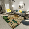 Modern Art Retro Flower Anti Skid Clp1810105Tm Rug Carpet Area Rug For Living Room Bedroom Rug Home Decor