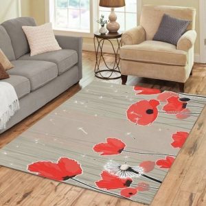 Modern Floral Clp0810062Tm Rug Carpet Area Rug For Living Room Bedroom Rug Home Decor