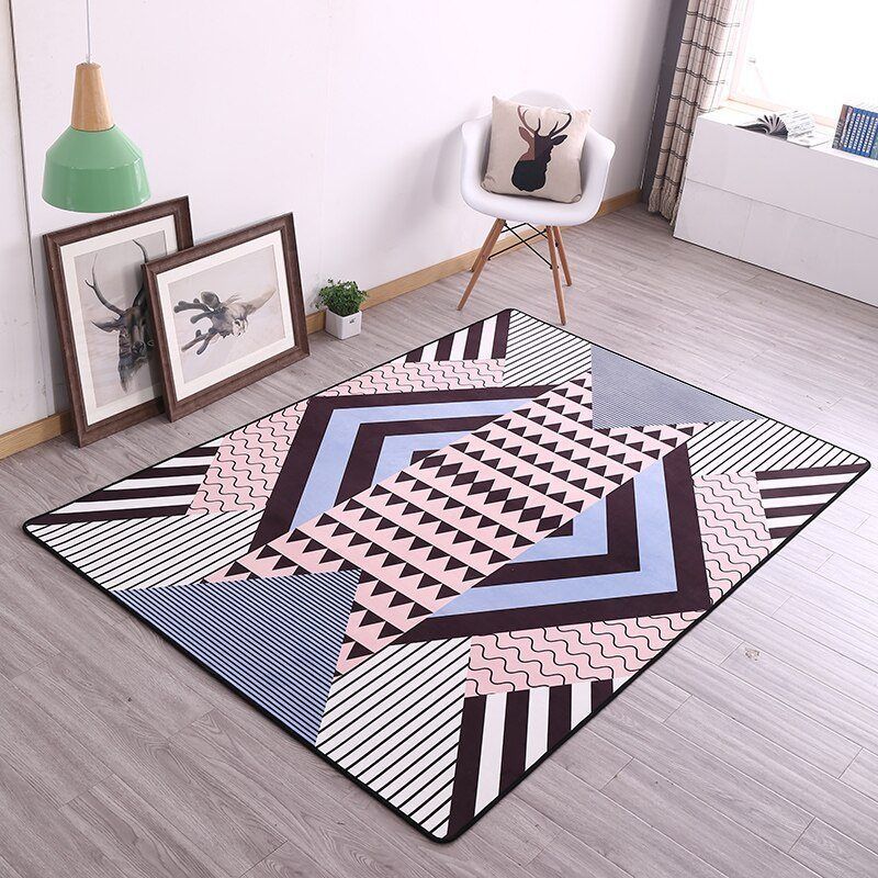 Modern Geometric Anti Slip Clp1810118Tm Rug Carpet Area Rug For Living Room Bedroom Rug Home Decor Modern Geometric Anti Slip Clp1810118Tm Rug Carpet Area Rug For Living Room Bedroom Rug Home Decor