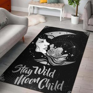 Moon Child Area Rug Carpet Carpet Ktsr Area Rug For Living Room Bedroom Rug Home Decor