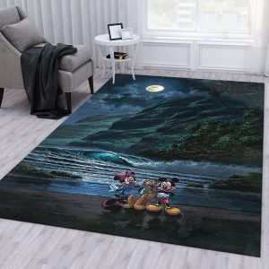 Moonlit Noel Gift Rug Living Room Rug Floor Decor Home Decor Area Rug For Living Room Bedroom Rug Home Decor