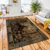 Motherly Love Bear Area Rug Rustic Cabin & Lodge Area Rug Home Decor Rug