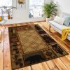 Mountain Trails Area Rug Rustic Cabin & Lodge Area Rug Home Decor Rug