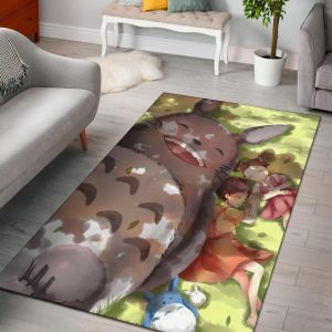 My Neighbor Totoro Studio Ghibli Area Rug Carpet Area Rug For Living Room Bedroom Rug Home Decor