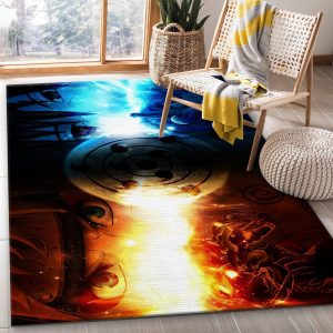 Naruto Ver7 Manga Area Rug Bedroom Rug Us Gift Decor Area Rug For Living Room Bedroom Rug Home Decor