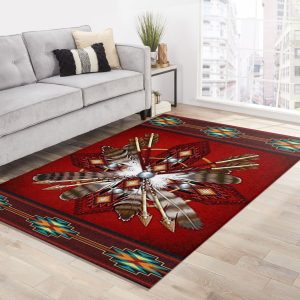 Native American 1 Area Rug Home Decor Rug