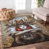 Native American And Wild Animals Hn0910121R Rug Carpet Area Rug For Living Room Bedroom Rug Home Decor
