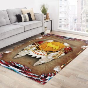 Native American Indian Area Rug Home Decor Rug