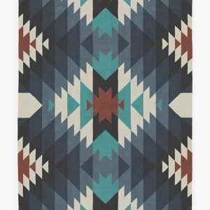 Native American Mariposa Blue Cl2309168Mdr Rug Carpet Area Rug For Living Room Bedroom Rug Home Decor