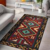 Native American Red Pattern Area Rug Carpet Area Rug For Living Room Bedroom Rug Home Decor