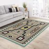 Native American Style Area Rug Carpet Rug Room Decor Rug