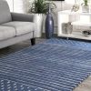 Navy And White Stripe Clp0810067Tm Rug Carpet Area Rug For Living Room Bedroom Rug Home Decor