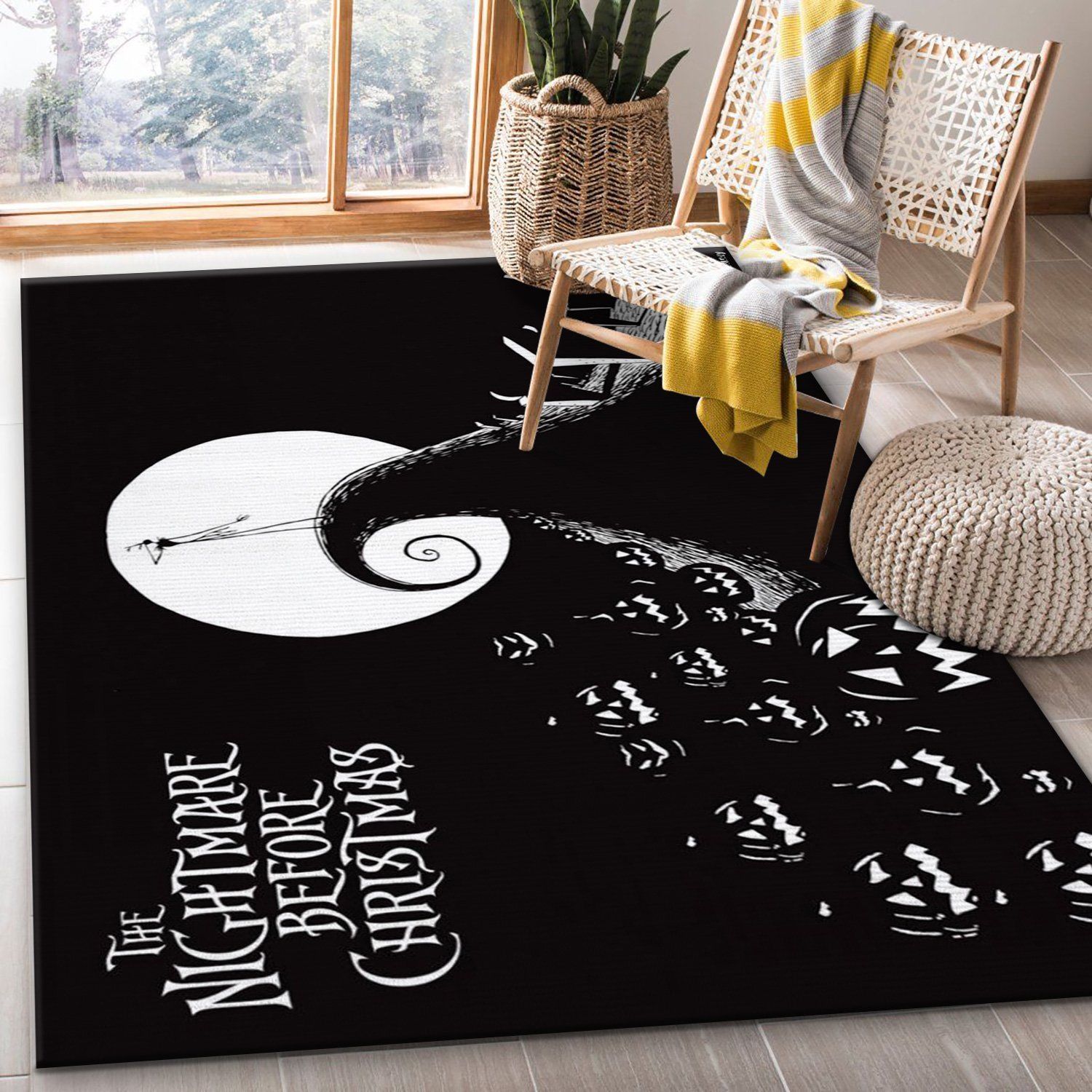 Nightmare Before Christmas Ver13 Rug Bedroom Rug Us Gift Decor Area Rug For Living Room Bedroom Rug Home Decor Nightmare Before Christmas Ver13 Rug Bedroom Rug Us Gift Decor Area Rug For Living Room Bedroom Rug Home Decor