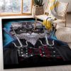 Ninja Cat Japanese Warrior Area Rug Carpet Kitchen Rug Us Gift Decor Area Rug For Living Room Bedroom Rug Home Decor