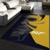 No Time To Die Movie Area Rug For Christmas Bedroom Rug Home Decor Area Rug For Living Room Bedroom Rug Home Decor