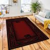 Northland Bear Area Rug Rustic Cabin & Lodge Area Rug Bedroom Rug