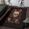 Nurse Skull Rug Frontdoor Home Decor Skull Living Room Rug