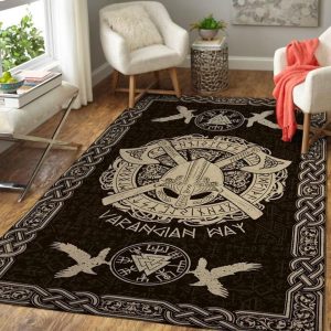 Odin Viking Rug Bohemian Style Area Rug Living Room Rug Home Decor Rug