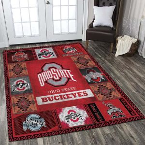 Ohio State Buckeyes Area Rugs Living Room Carpet Local Brands Floor Decor The Us Decor