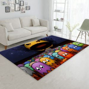 Pacman Eat Pacman Area Rug Living Room Rug Christmas Gift Decor Area Rug For Living Room Bedroom Rug Home Decor