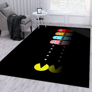 Pacman Gaming Area Rug Living Room Rug Floor Decor Home Decor Area Rug For Living Room Bedroom Rug Home Decor