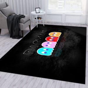 Pacman Normal Area Rug For Christmas Bedroom Rug Floor Decor Home Decor Area Rug For Living Room Bedroom Rug Home Decor