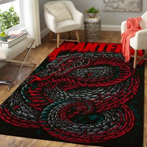 Pantera Venomous Snake Area Rug Music Zp70812 Rug Carpet Area Rug For Living Room Bedroom Rug Home Decor