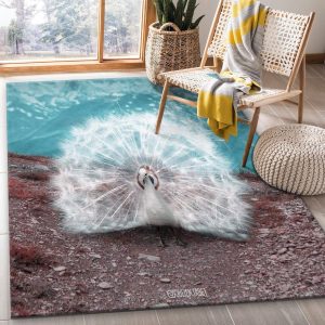 Peacock Area Rug Bedroom Rug Floor Decor Home Decor Area Rug For Living Room Bedroom Rug Home Decor