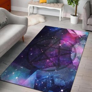 Pentagram Area Rug Living Room Rug