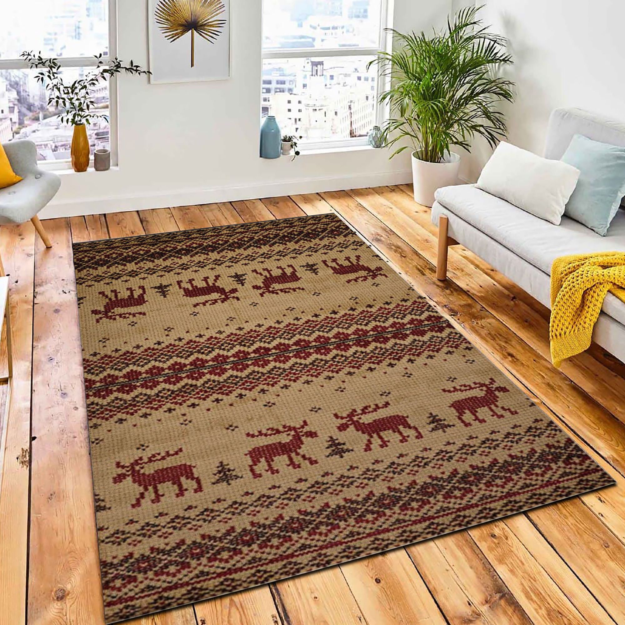 Petroglyph Moose Area Rug Rustic Cabin & Lodge Area Rug Bedroom Rug Petroglyph Moose Area Rug Rustic Cabin & Lodge Area Rug Bedroom Rug